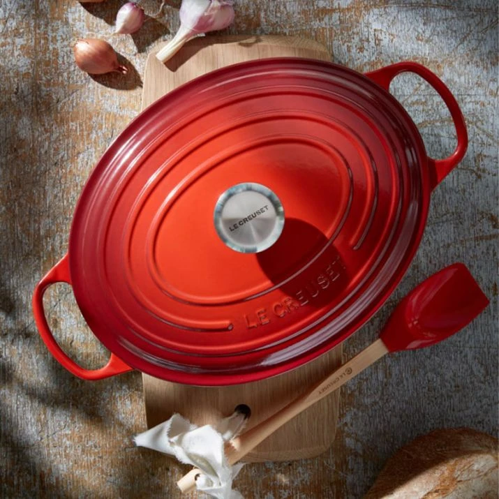 Cocotte Ovalada Evolution 35 Cm Volcánico - Hierro Fundido - Le Creuset 3 Cocotte Ovalada Evolution 35 Cm Volcánico - Hierro Fundido - Le Creuset - Imagen 3