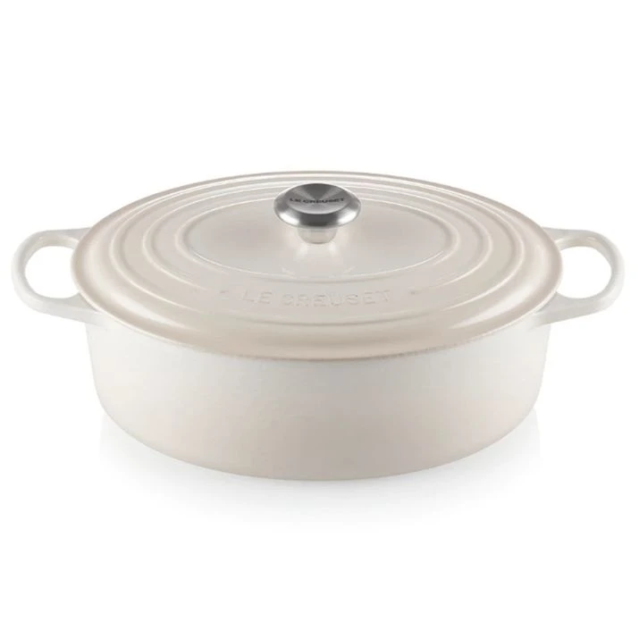 Cocotte Ovalada Evolution 31 Cm Merengue - Hierro Fundido - Le Creuset 1 Cocotte Ovalada Evolution 31 Cm Merengue - Hierro Fundido - Le Creuset