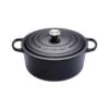 Cocotte Evolution Redonda 20 Cm Negro Mate - Hierro Fundido - Le Creuset
