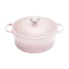 Cocotte Evolution Redonda 24 Cm Shell Pink - Hierro Fundido - Le Creuset