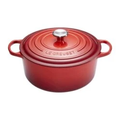 Cocotte Evolution Redonda 26 Cm Cereza - Hierro Fundido - Le Creuset
