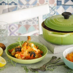 Cocotte Redonda Baja Signature Le Creuset -Le Creuset Ventas cocotte rustidera