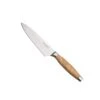Cuchillo Del Chef Con Mango De Madera De Olivo 15 Cm - Acero Damasco - Le Creuset