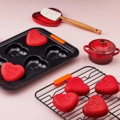 Espátula Craft Media Con Mango De Madera 29 Cm Blanca Corazones L'Amour - Silicona - Le Creuset -Le Creuset Ventas espatula craft media con mango de madera 29 cm blanca corazones l amour silicona le creuset 3