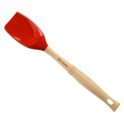 Espátula Pro Cuchara Con Mango De Madera 32,5 Cm Cereza - Silicona - Le Creuset -Le Creuset Ventas espatula pro cuchara cereza silicona le creuset