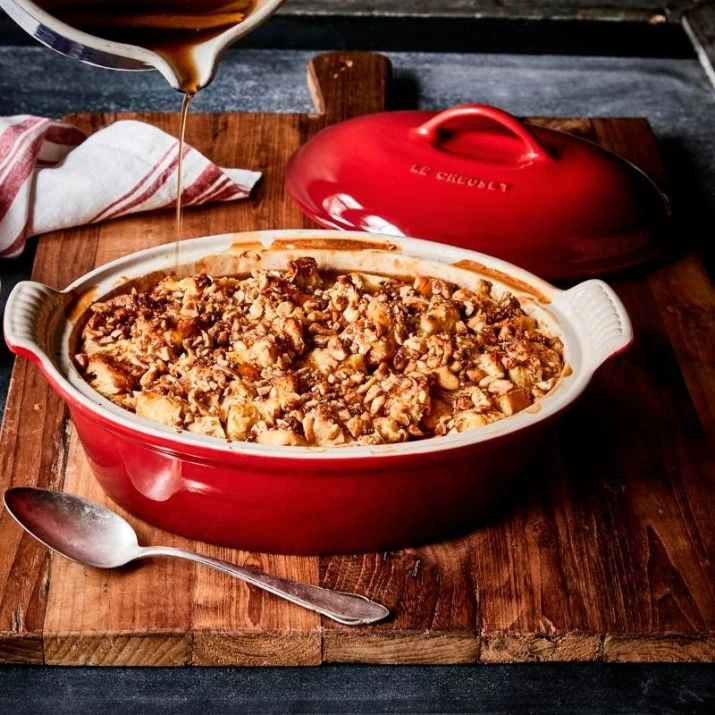 Fuente Ovalada Con Tapa 32 Cm Cereza - Cerámica De Gres - Le Creuset 2 Fuente Ovalada Con Tapa 32 Cm Cereza - Cerámica De Gres - Le Creuset - Imagen 2