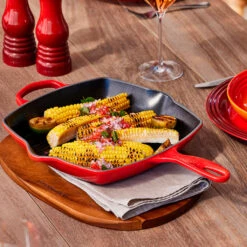 Sartén Skillet Grill Cuadrada Le Creuset -Le Creuset Ventas grill hierro