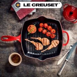 Sartén Skillet Grill Cuadrada Le Creuset -Le Creuset Ventas grill le creuset