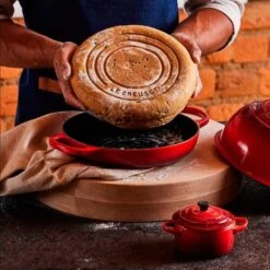 Horno Cocotte Para Pan Cereza 24 Cm - Hierro Fundido - Le Creuset -Le Creuset Ventas horno cocotte para pan hierro fundido le creuset 1 1