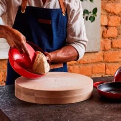 Horno Cocotte Para Pan Cereza 24 Cm - Hierro Fundido - Le Creuset -Le Creuset Ventas horno cocotte para pan hierro fundido le creuset 9 1