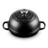 Horno Cocotte Para Pan Negro 24 Cm - Hierro Fundido - Le Creuset
