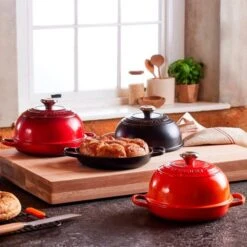 Horno Cocotte Para Pan Negro 24 Cm - Hierro Fundido - Le Creuset -Le Creuset Ventas horno cocotte para pan negro 24 cm hierro fundido le creuset 2