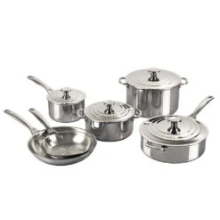 Olla Acero Inox Con Tapa 18 Cm 3-PLY Le Creuset -Le Creuset Ventas le creuset olla acero 2