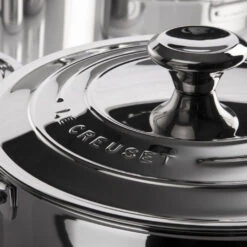 Olla Acero Inox Con Tapa 18 Cm 3-PLY Le Creuset -Le Creuset Ventas le creuset olla acero 3