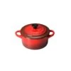 Mini Cocotte 10 Cm Cereza - Cerámica De Gres - Le Creuset
