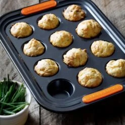 Le Creuset Ventas -Le Creuset Ventas molde antiadherente para mini cupcakes acero al carbon le creuset.jpg1