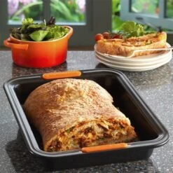 Molde Antiadherente Rectangular 33 Cm - Acero Al Carbono - Le Creuset -Le Creuset Ventas molde antiadherente rectangular acero al carbono le creuset 1