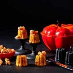 Bandeja Molde Antiadherente Para 12 Canelés - Acero Al Carbono - Le Creuset -Le Creuset Ventas molde canele le creuset 6