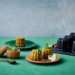 Bandeja Molde Antiadherente Para 12 Canelés - Acero Al Carbono - Le Creuset -Le Creuset Ventas molde canele le creuset 9