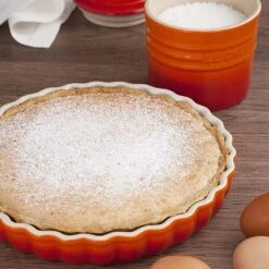 Molde Cerámico Para Tartas Le Creuset -Le Creuset Ventas molde heritage azul volcanico 6 1382de90 9a94 4453 a235 ecad0adae337