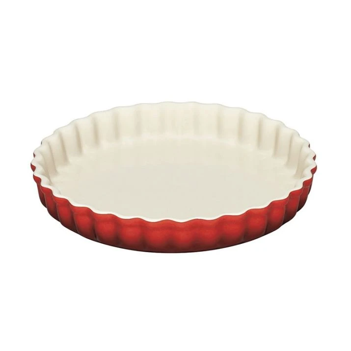 Molde Redondo Cereza 24 Cm - Cerámica De Gres - Le Creuset 1 Molde Redondo Cereza 24 Cm - Cerámica De Gres - Le Creuset