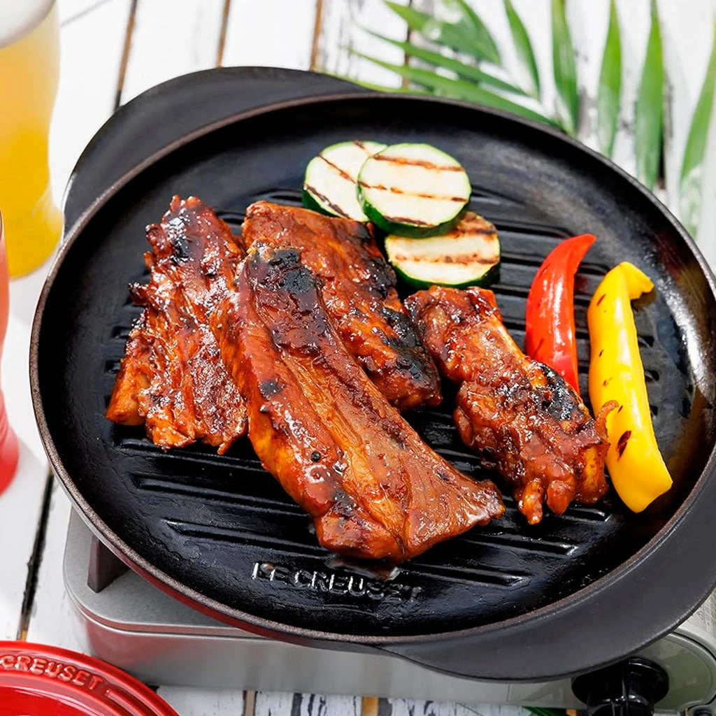 Parrilla Grill Redonda Tradition Le Creuset 1 Parrilla Grill Redonda Tradition Le Creuset