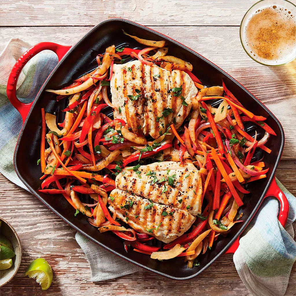 Parrilla Grill Rectangular Honda Le Creuset 2 Parrilla Grill Rectangular Honda Le Creuset - Imagen 2