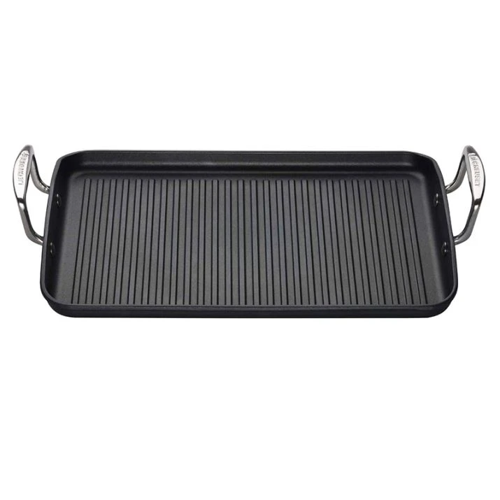 Parrilla Grill Antiadherente TNS PRO Rectangular 25 X 35 Cm - Aluminio Forjado - Le Creuset 2 Parrilla Grill Antiadherente TNS PRO Rectangular 25 X 35 Cm - Aluminio Forjado - Le Creuset - Imagen 2