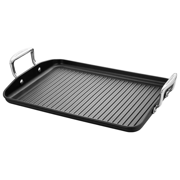 Parrilla Grill Antiadherente TNS PRO Rectangular 25 X 35 Cm - Aluminio Forjado - Le Creuset 1 Parrilla Grill Antiadherente TNS PRO Rectangular 25 X 35 Cm - Aluminio Forjado - Le Creuset