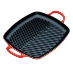 Parrilla Grill Rectangular Honda Cereza 30 Cm - Hierro Fundido - Le Creuset