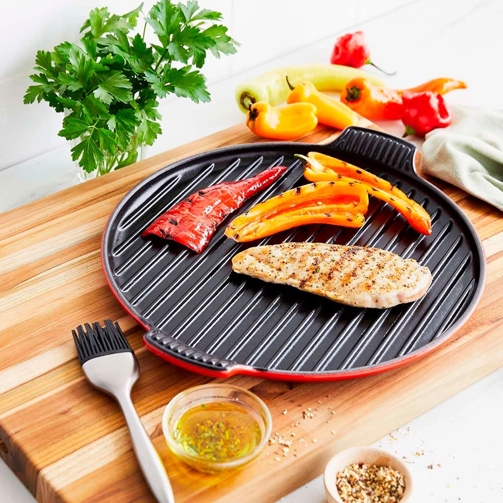 Parrilla Redonda Le Creuset De 32cm 1 Parrilla Redonda Le Creuset De 32cm