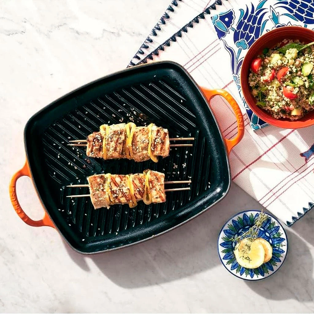 Parrilla Grill Rectangular Honda Le Creuset 7 Parrilla Grill Rectangular Honda Le Creuset - Imagen 7