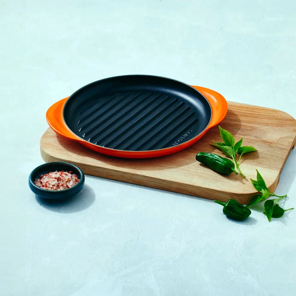 Parrilla Grill Redonda Tradition Le Creuset 2 Parrilla Grill Redonda Tradition Le Creuset - Imagen 2