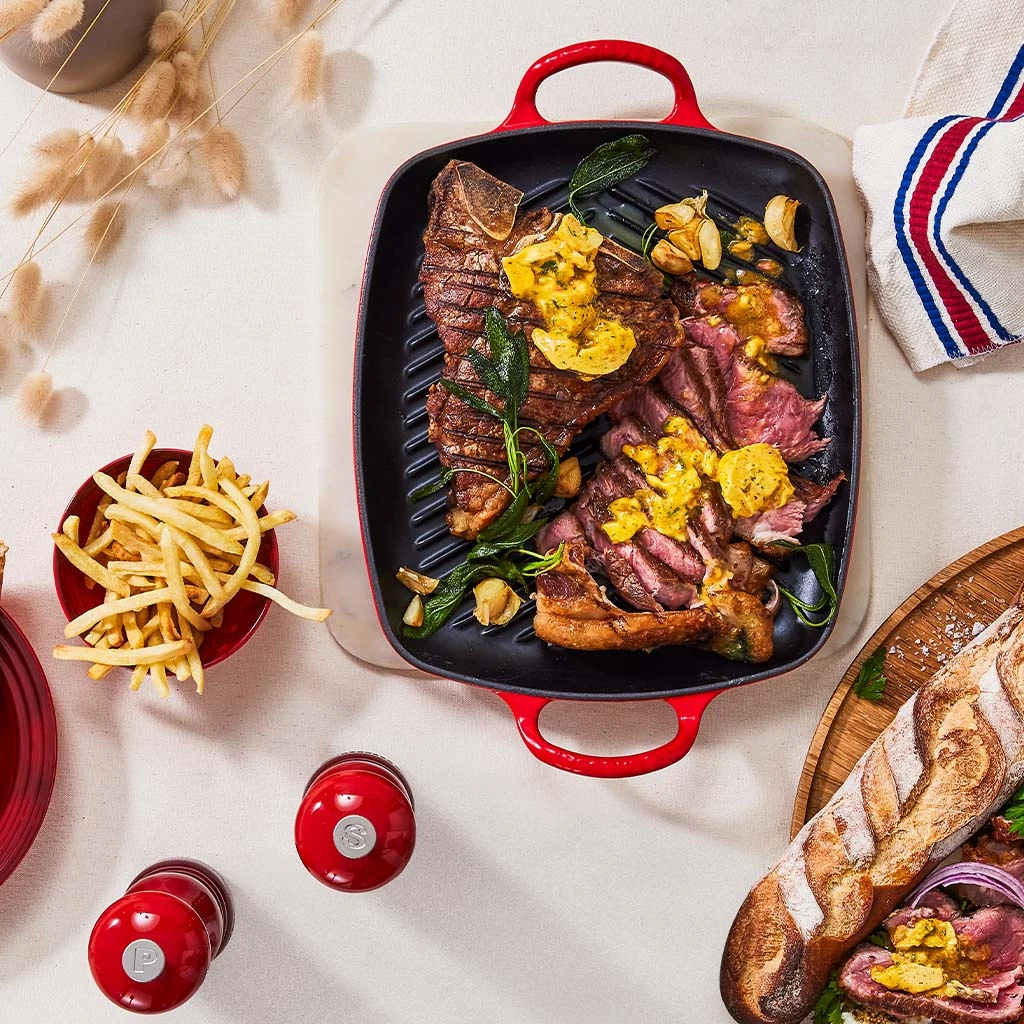 Parrilla Grill Rectangular Honda Le Creuset 4 Parrilla Grill Rectangular Honda Le Creuset - Imagen 4