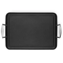 Parrilla Lisa Antiadherente TNS PRO Rectangular 25 X 35 Cm - Aluminio Forjado - Le Creuset -Le Creuset Ventas parrilla lisa antiadherente tns pro rectangular aluminio forjado le creuset