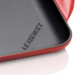 Parrilla Lisa Rectangular Cereza 31,5 Cm - Hierro Fundido - Le Creuset -Le Creuset Ventas parrilla lisa rectangular cereza cm hierro fundido le creuset