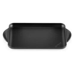 Parrilla Lisa Rectangular Negra 31,5 Cm - Hierro Fundido - Le Creuset