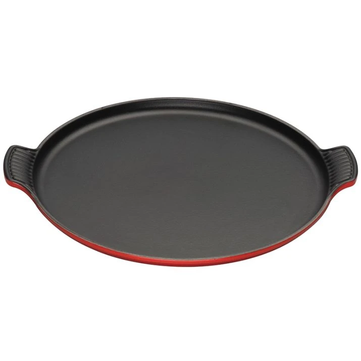 Parrilla Lisa Redonda Cereza 32 Cm - Hierro Fundido - Le Creuset 1 Parrilla Lisa Redonda Cereza 32 Cm - Hierro Fundido - Le Creuset