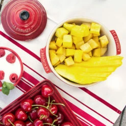 Cazuelita Tipo Plato Para Tapas Le Creuset -Le Creuset Ventas plato cazuela cereza cer mica de gres le creuset 5