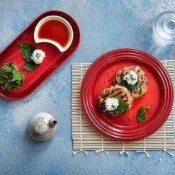 Plato Vancouver Cereza 22 Cm - Cerámica De Gres - Le Creuset -Le Creuset Ventas plato vancouver cereza 22 cm ceramica de gres le creuset 5