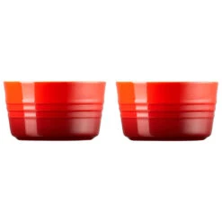 Set De 2 Ramequines Cerámicos Cereza Le Creuset 16 Set De 2 Ramequines Cerámicos Cereza Le Creuset -Le Creuset Ventas ramequines cereza