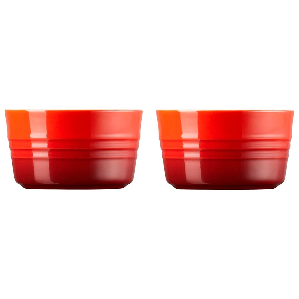 Set De 2 Ramequines Cerámicos Cereza Le Creuset 3 Set De 2 Ramequines Cerámicos Cereza Le Creuset - Imagen 3