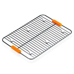 Rejilla Enfriadora Rectangular Con Patas 42 X 30 Cm - Acero Al Carbono - Le Creuset
