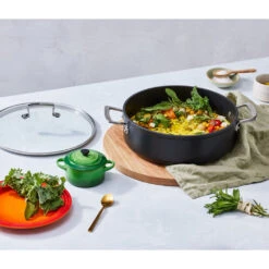 Rustidera Con Tapa Antiadherente Le Creuset -Le Creuset Ventas rustidera tns
