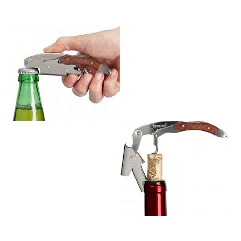 Sacacorchos Le Creuset "Sommelier" WT-110 Con Mango De Madera 5 Sacacorchos Le Creuset "Sommelier" WT-110 Con Mango De Madera - Imagen 5