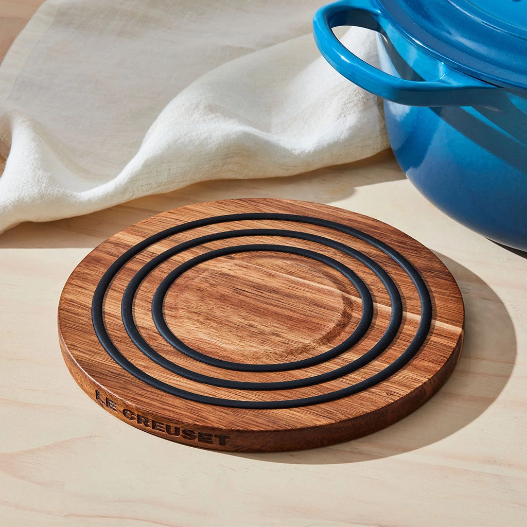 Salvamanteles Magnético De Madera Le Creuset 4 Salvamanteles Magnético De Madera Le Creuset - Imagen 4