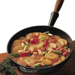 Sartén Baja Con Mango De Madera 28 Cm - Hierro Fundido - Le Creuset 8 Sartén Baja Con Mango De Madera 28 Cm - Hierro Fundido - Le Creuset -Le Creuset Ventas sart n baja con mango de madera hierro fundido le creuset.jpg3 1