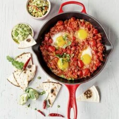 Sartén Skillet Cereza 26 Cm - Hierro Fundido - Le Creuset -Le Creuset Ventas sart n skillet negra hierro fundido le creuset.jpg1 6