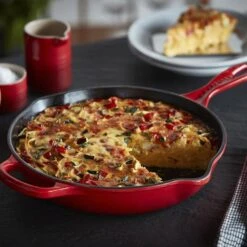 Sartén Skillet Cereza 20 Cm - Hierro Fundido - Le Creuset -Le Creuset Ventas sart n skillet negra hierro fundido le creuset.jpg7 4