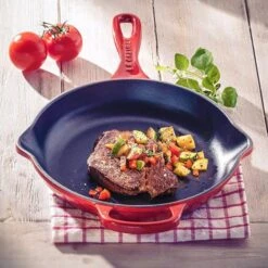 Sartén Skillet Evolution Shell Pink 23 Cm - Hierro Fundido - Le Creuset -Le Creuset Ventas sart n skillet negra hierro fundido le creuset 1 1 1 1